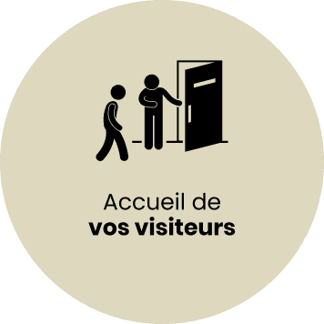 accueil des visiteurs